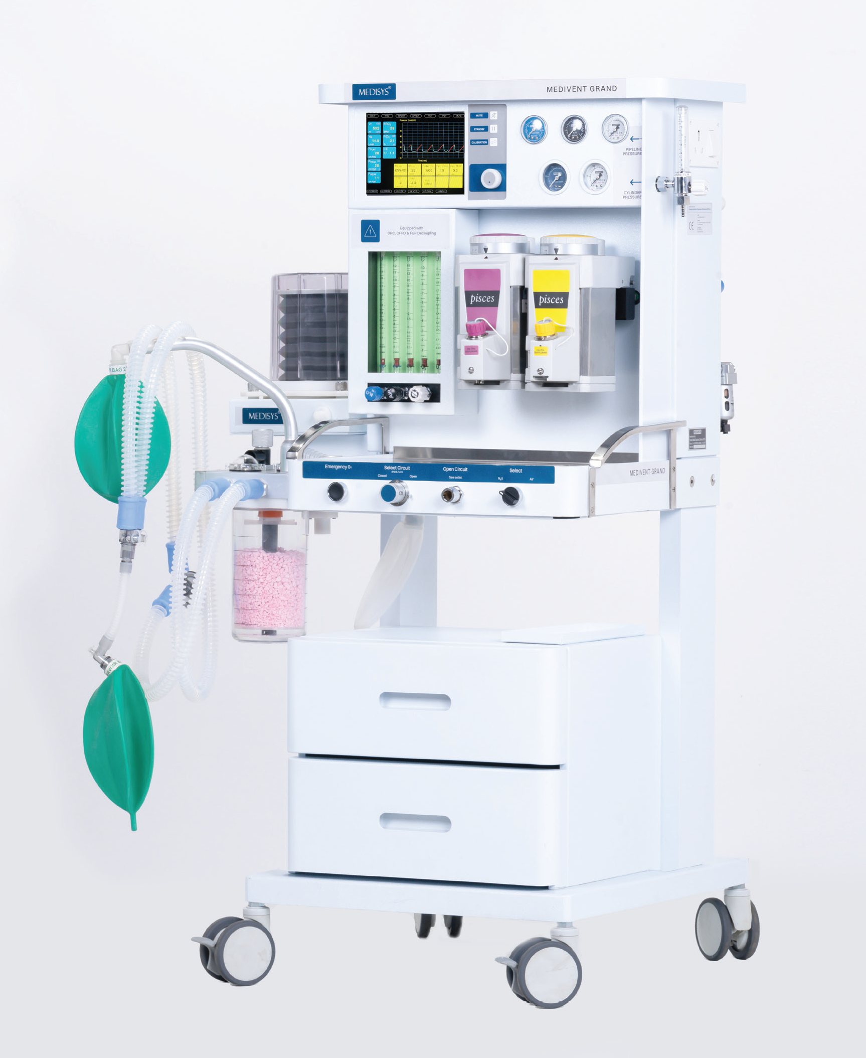 Medisys Grand Anesthesia Machine Workstation
