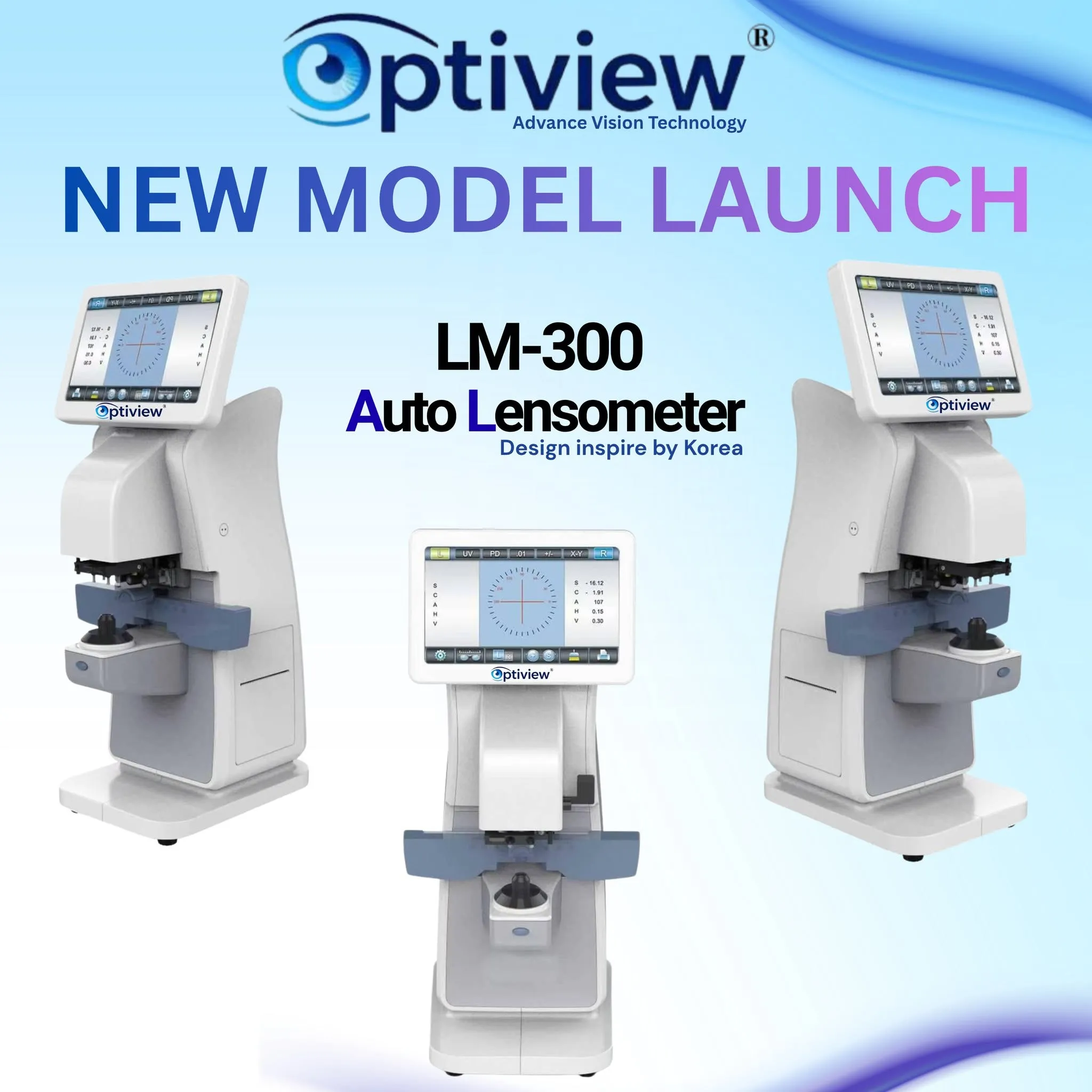 Optiview LM-300 Auto Lensometer